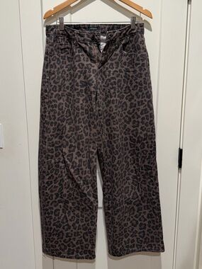 Leopard Print Jeans